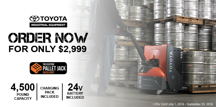 Electric Pallet Jack Sales Event