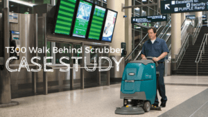 Tennant T300 Walk Behind Scrubber Case Study