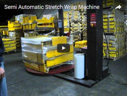 Semi Automatic Stretch Wrap Machine
