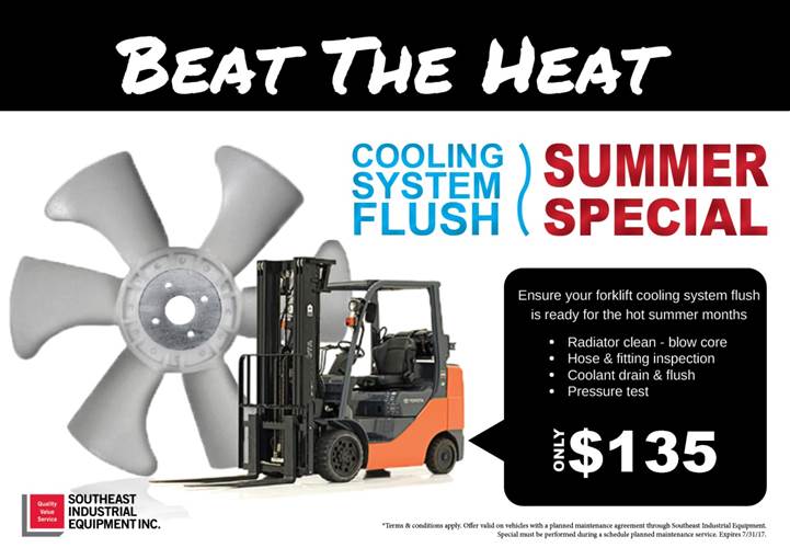 Beat The Heat Summer Service Special