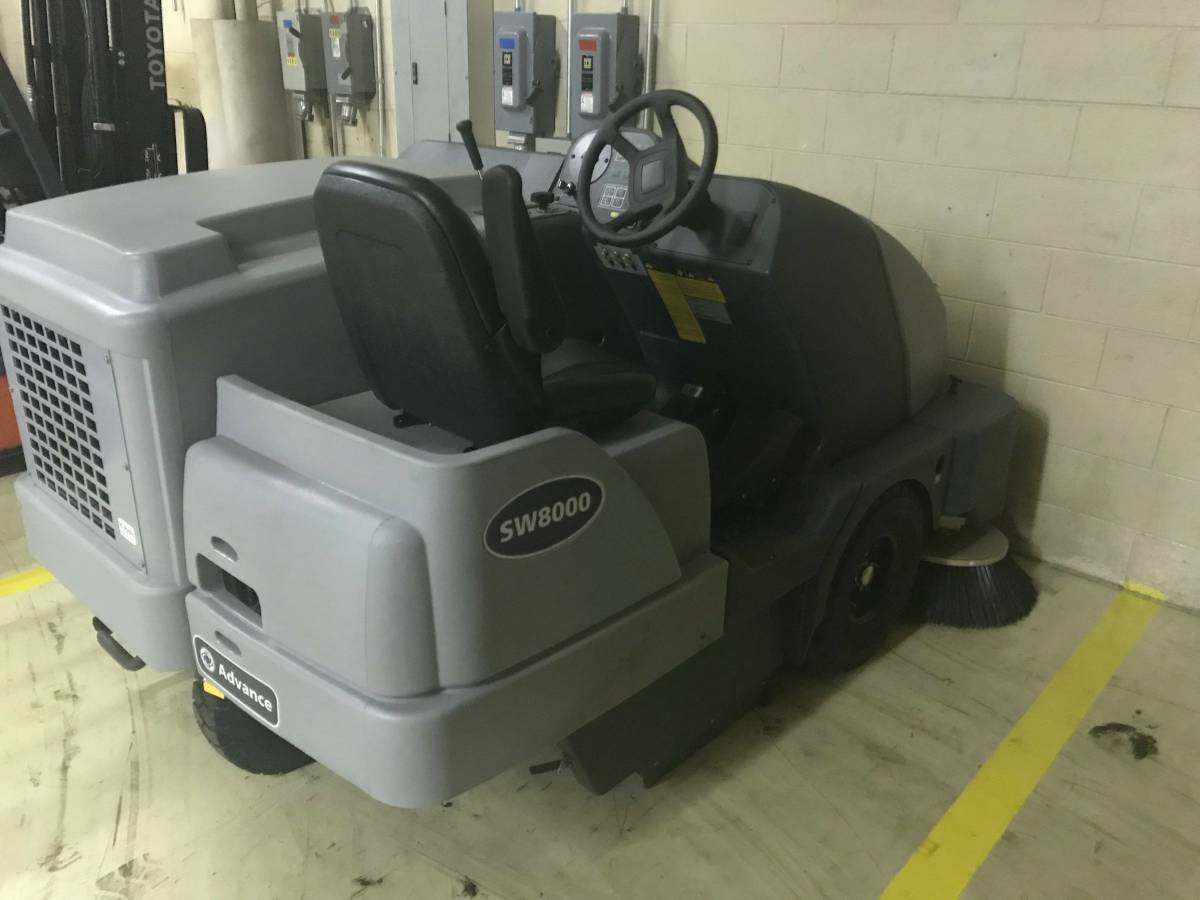 Floor Sweeper, Gray