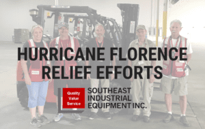 HURRICANE FLORENCE RELIEF EFFORTS
