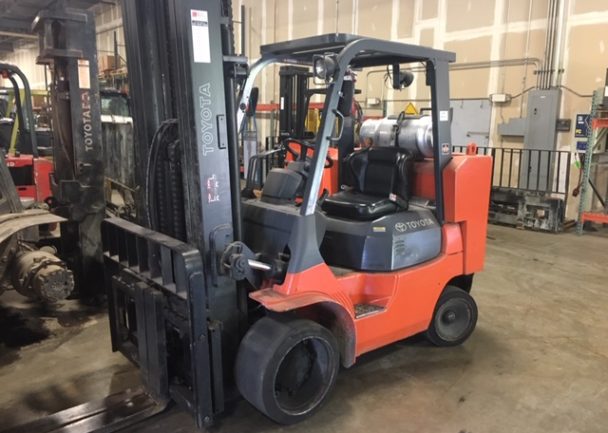 Used 2009 Toyota IC CUSHION FORKLIFT 7FGCU45 in Richmond, VA - 1