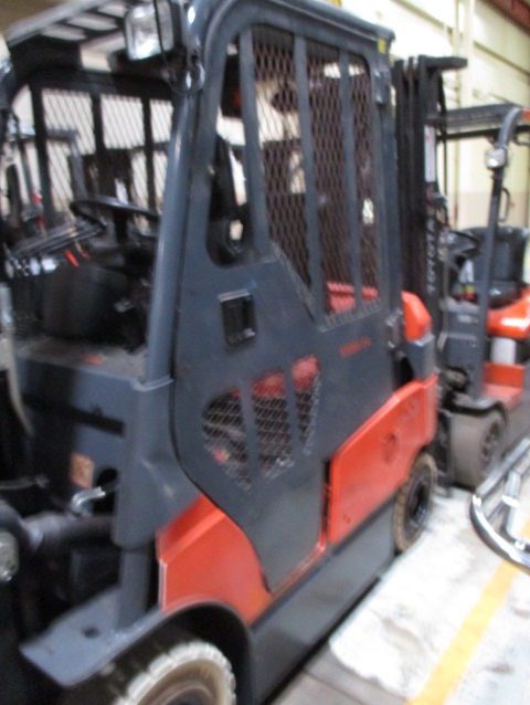 Used 2010 Toyota 4 Wheel Electric Forklift 7fbh25 In Charlotte Nc
