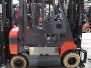 Used 2010 Toyota 4-WHEEL ELECTRIC FORKLIFT 7FBH25 in Charlotte, NC - 1