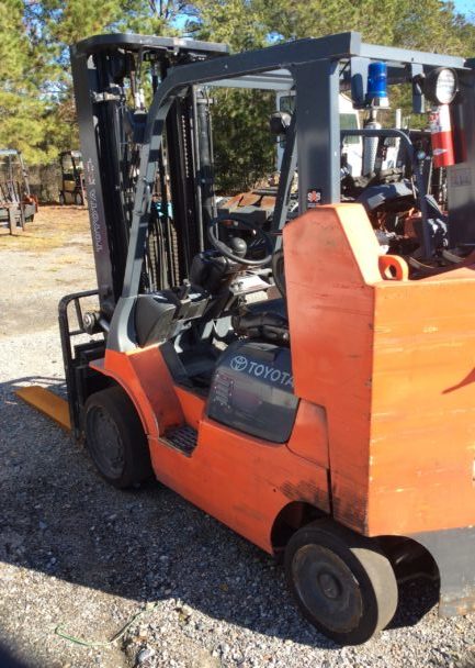 Used 2013 Toyota IC CUSHION FORKLIFT 7FGCU35 in Savannah, GA - 1