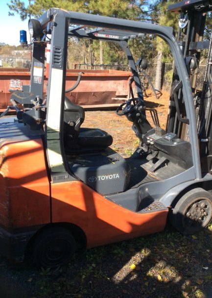 Used 2013 Toyota IC CUSHION FORKLIFT 8FGCU30 in Savannah, GA - 1
