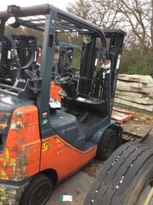 Used 2014 Toyota IC CUSHION FORKLIFT 8FGCU25 in Duncan, SC - 1