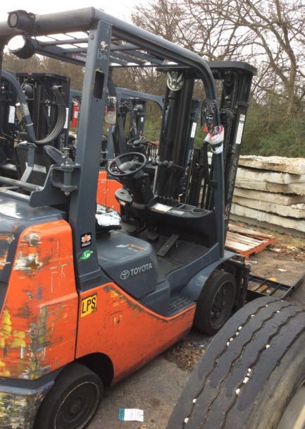 Used 2014 Toyota IC CUSHION FORKLIFT 8FGCU25 in Duncan, SC - 1
