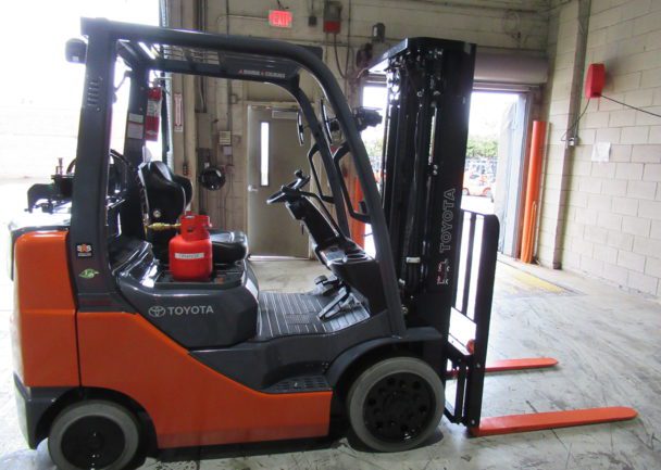 New 2019 Toyota IC CUSHION FORKLIFT 8FGCU25 in Charlotte, NC - 1