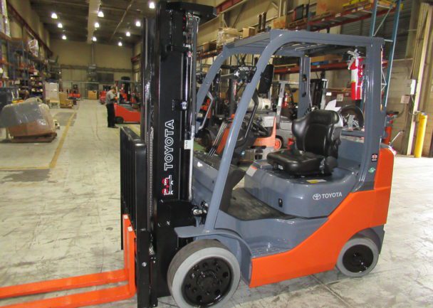 New 2019 Toyota IC CUSHION FORKLIFT 8FGCU25 in Charlotte, NC - 1