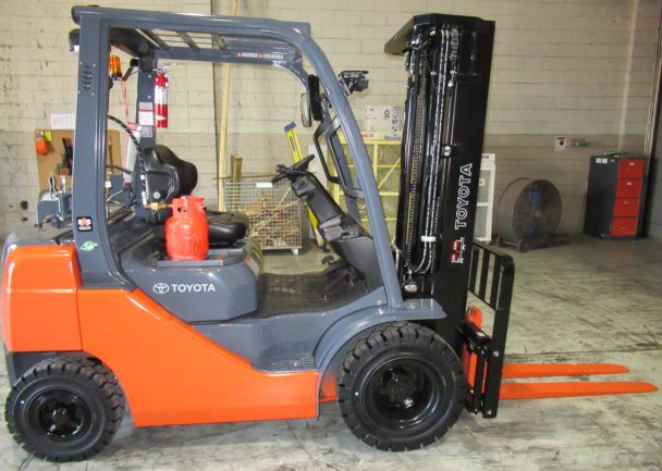 New 2019 Toyota IC PNEUMATIC FORKLIFT 8FGU20 in Charlotte, NC - 1
