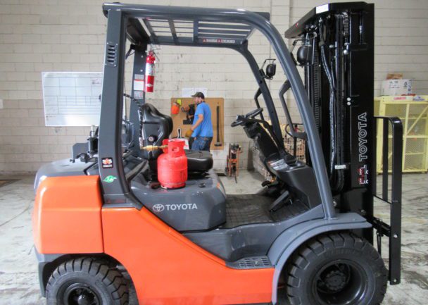 New 2019 Toyota IC PNEUMATIC FORKLIFT 8FGU25 in Charlotte, NC - 1