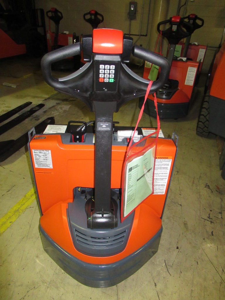 New 2019 Toyota Electric Pallet Jack 8HBW23 in Charlotte, NC