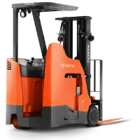 STAND UP RIDER ELECTRIC TOYOTA FORKLIFT