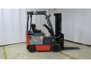 Used 2012 Toyota 4-WHEEL ELECTRIC FORKLIFT 8FBCU30 in Charlotte, NC - 1