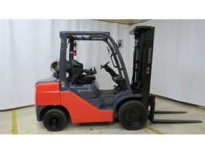Used 2015 Toyota IC PNEUMATIC FORKLIFT 8FGU25 in Savannah, GA - 1
