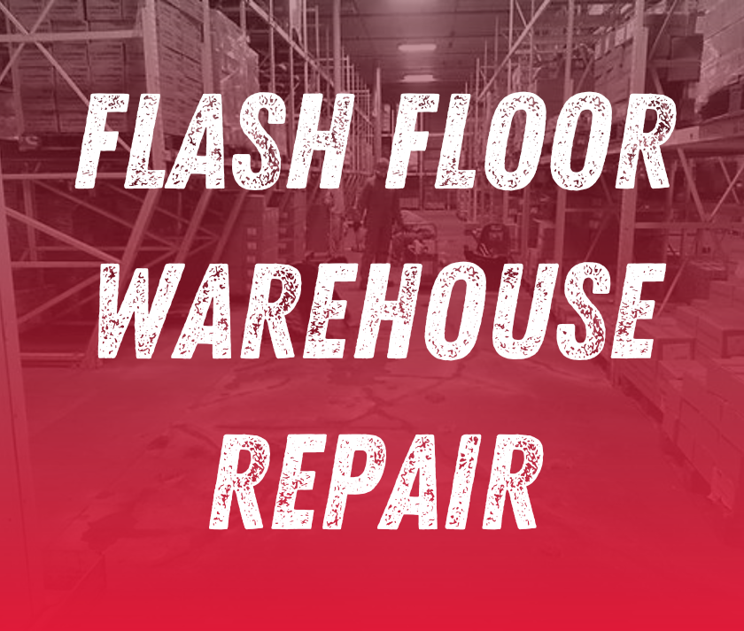 Flash Floor Warehouse Repair Southeast Industrial Equipment Inc.