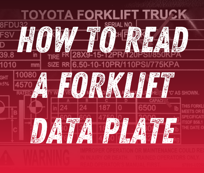 How To Read A Forklift Data Plate 